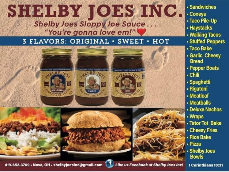 SHELBY JOES SLOPPY JOE SAUCE - ORIGINAL